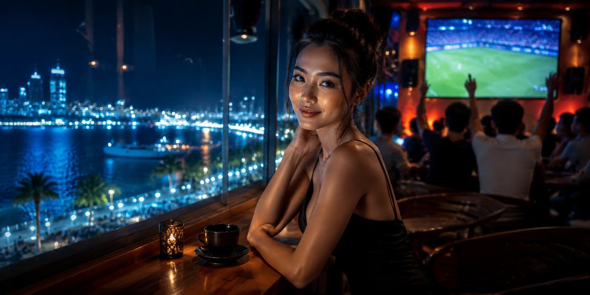 Người dùng tại Nha Trang theo dõi cá cược casino và thể thao bên bờ biển